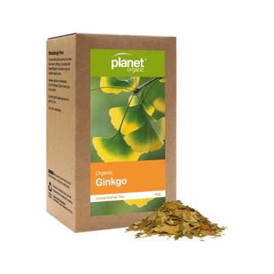 Planet Organic Organic Herbal Tea Ginkgo Loose Leaf 50g